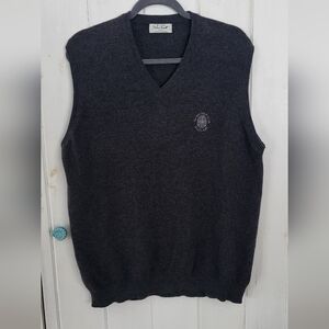 Peter Scott Limited Edition Merino Lamora Wool Pullover Vest Scotland Golf